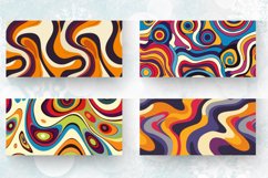 Retro Groovy Mug wrap Sublimation Designs Product Image 2
