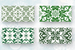 Green and White Mug Wrap Sublimation Designs Product Image 2