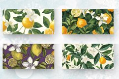 Lemon Blossoms Mug wrap Sublimation Designs Product Image 2