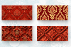 Thai Terracotta Red Mug Wrap Sublimation Designs Product Image 2