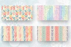 Pastel Knitted Mug Wrap Sublimation Designs Product Image 2