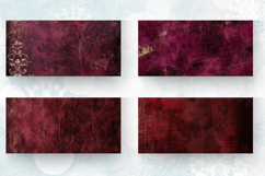 Luxury Burgundy Mug Wrap Sublimation Designs Product Image 2