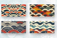 Retro Waves Mug wrap Sublimation Designs Product Image 2