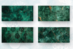 Luxury Emerald Mug Wrap Sublimation Designs Product Image 2