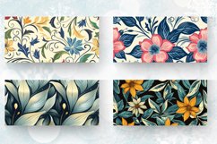 Abstract Floral Mug wrap Sublimation Designs Product Image 2