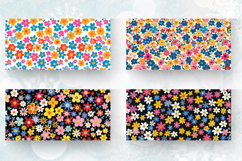 Colorful Ditsy Flowers Mug Wrap Sublimation Designs Product Image 2