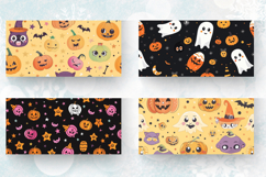 Kawaii Halloween Mug Wrap Sublimation Designs Product Image 2
