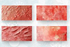 Luxury Coral Mug Wrap Sublimation Designs Product Image 2