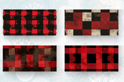 Retro Lumberjack Buffalo Plaid Mug Wrap Sublimation Designs Product Image 2