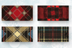 Scottish Textured Checkered Plaid Mug Wrap Sublimation Desig Product Image 2