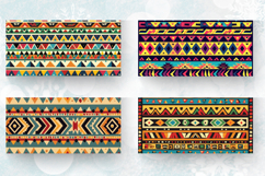 Aztec Multicolor African America Mug Wrap Sublimation Design Product Image 2