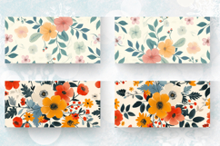 Bouquet Flower Cottagecore Mug Wrap Sublimation Designs Product Image 2