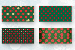 Red &amp; Green Polka Dots Mug Wrap Sublimation Designs Product Image 2