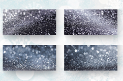 Twilight Silver Glitter Mug Wrap Sublimation Designs Product Image 2