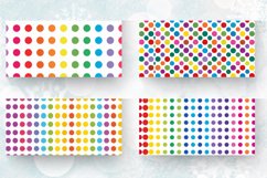 Rainbow Polka Dots Mug wrap Sublimation Designs Product Image 2