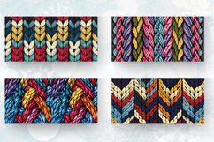 Knitting Stitch Mug Wrap Sublimation Designs Product Image 2