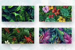 Nature Spring Tropical Jungle Floral Mug Wrap Sublimation De Product Image 2
