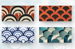 Semicircular Arches Mug Wrap Sublimation Designs Product Image 2