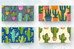 Fun Cactus Mug Wrap Sublimation Designs Product Image 2