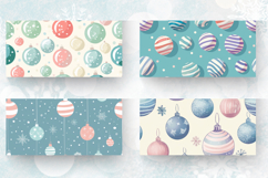 Pastel Balls Christmas Mug Wrap Sublimation Designs Product Image 2