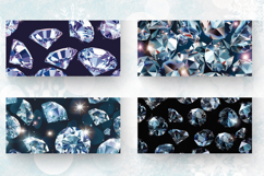 Precious Diamonds Mug Wrap Sublimation Designs Product Image 2