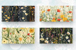 Wild Meadow Flowers Mug Wrap Sublimation Designs Product Image 2