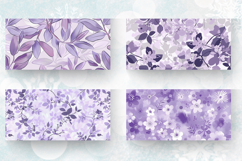 Pastel Lilac Purple Mug Wrap Sublimation Designs Product Image 2