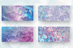Frosted Iridescent Mug Wrap Sublimation Designs Product Image 2