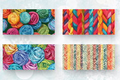 Knitting Yarn Mug Wrap Sublimation Designs Product Image 2