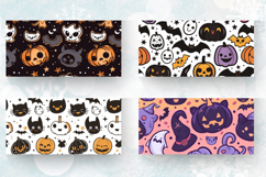 Cute Kawaii Halloween Mug Wrap Sublimation Designs Product Image 2