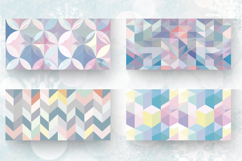 Pastel Geometric Mug Wrap Sublimation Designs Product Image 2