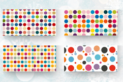 Colorful Big Dots Mug Wrap Sublimation Designs Product Image 2