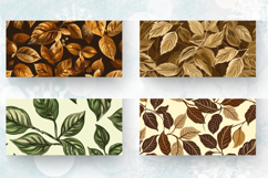 Coffee Leaves Mug Wrap Sublimation Designs Product Image 2