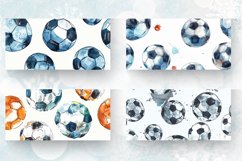 Watercolor Soccer Mug wrap Sublimation Designs Product Image 2