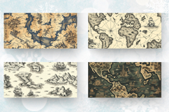 World Fantasy Maps Printable Mug Wrap Sublimation Designs Product Image 2