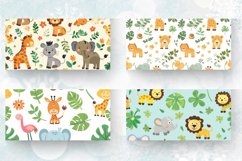 Cute Safari Baby Mug wrap Sublimation Designs Product Image 2