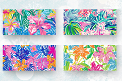Summer Paradise Lilly Pulitzer Mug Wrap Sublimation Designs Product Image 2