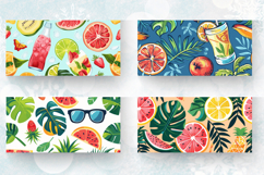 Tropical Summer Beach mug wrap sublimation Designs Product Image 2