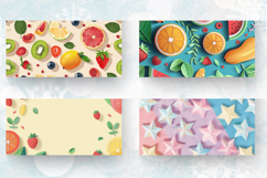 Gardening Fresh Fruits Mug Wrap Sublimation Designs Product Image 2