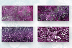 Plum and Silver Glitter Mug Wrap Sublimation Designs Product Image 2