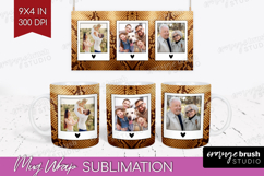 Animal Print Photo Mug Wrap PNG - Wild Animal Picture Frame Product Image 1