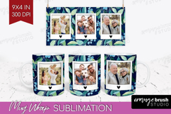 Eucalyptus Photo Mug Wrap PNG - Botanical Picture Frame Mug Product Image 1