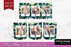 Eucalyptus Photo Mug Wrap PNG - Botanical Picture Frame Mug Product Image 1