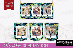 Eucalyptus Photo Mug Wrap PNG - Botanical Picture Frame Mug Product Image 1