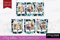 Eucalyptus Photo Mug Wrap PNG - Botanical Picture Frame Mug Product Image 1