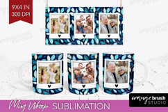 Eucalyptus Photo Mug Wrap PNG - Botanical Picture Frame Mug Product Image 1