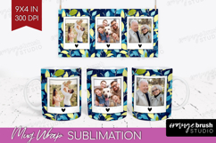 Eucalyptus Photo Mug Wrap PNG - Botanical Picture Frame Mug Product Image 1