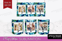 Eucalyptus Photo Mug Wrap PNG - Botanical Picture Frame Mug Product Image 1