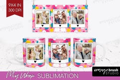 Brush Stroke Photo Mug Wrap PNG - Abstract Texture Picture Product Image 1