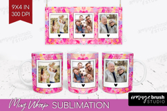 Brush Stroke Photo Mug Wrap PNG - Abstract Texture Picture Product Image 1